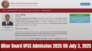 BSEB OFSS 2025 Class 11 Admission Deadline Extended