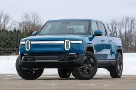 Rivian electric pickup truck, Rivian R1T 2025, electric truck USA, Rivian EV, best electric pickup truck